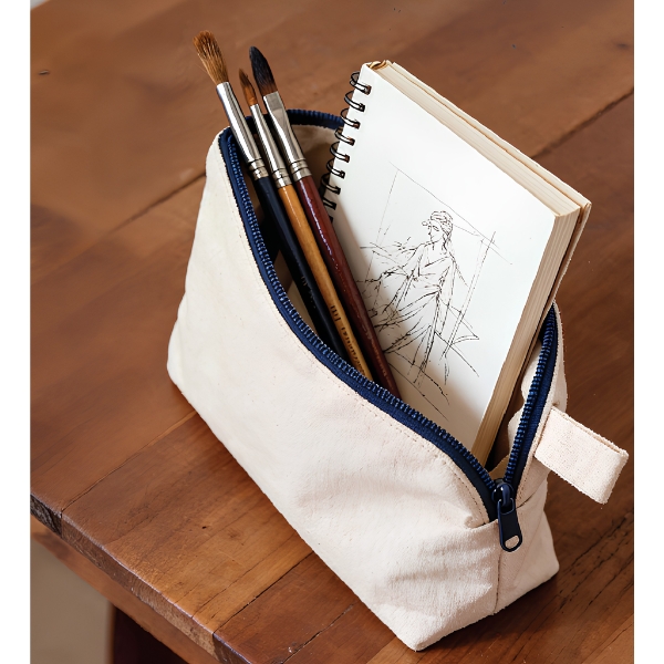 Contton Canvas Pouch