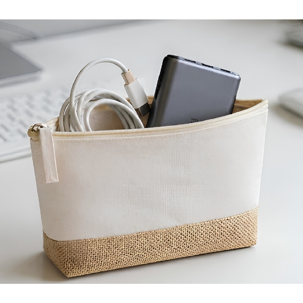 Jute Canvas Pouches
